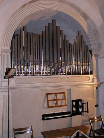 Organo della cripta della Basilica Cattedrale