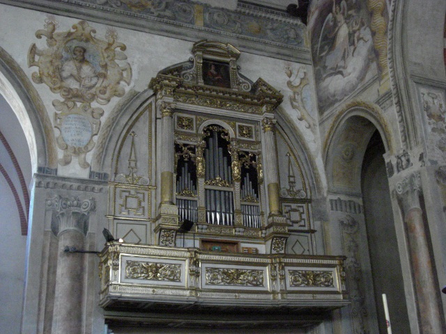 Organo Giani ricostruzione sec.XVIII - Chiesa del Santo Sepolcro
